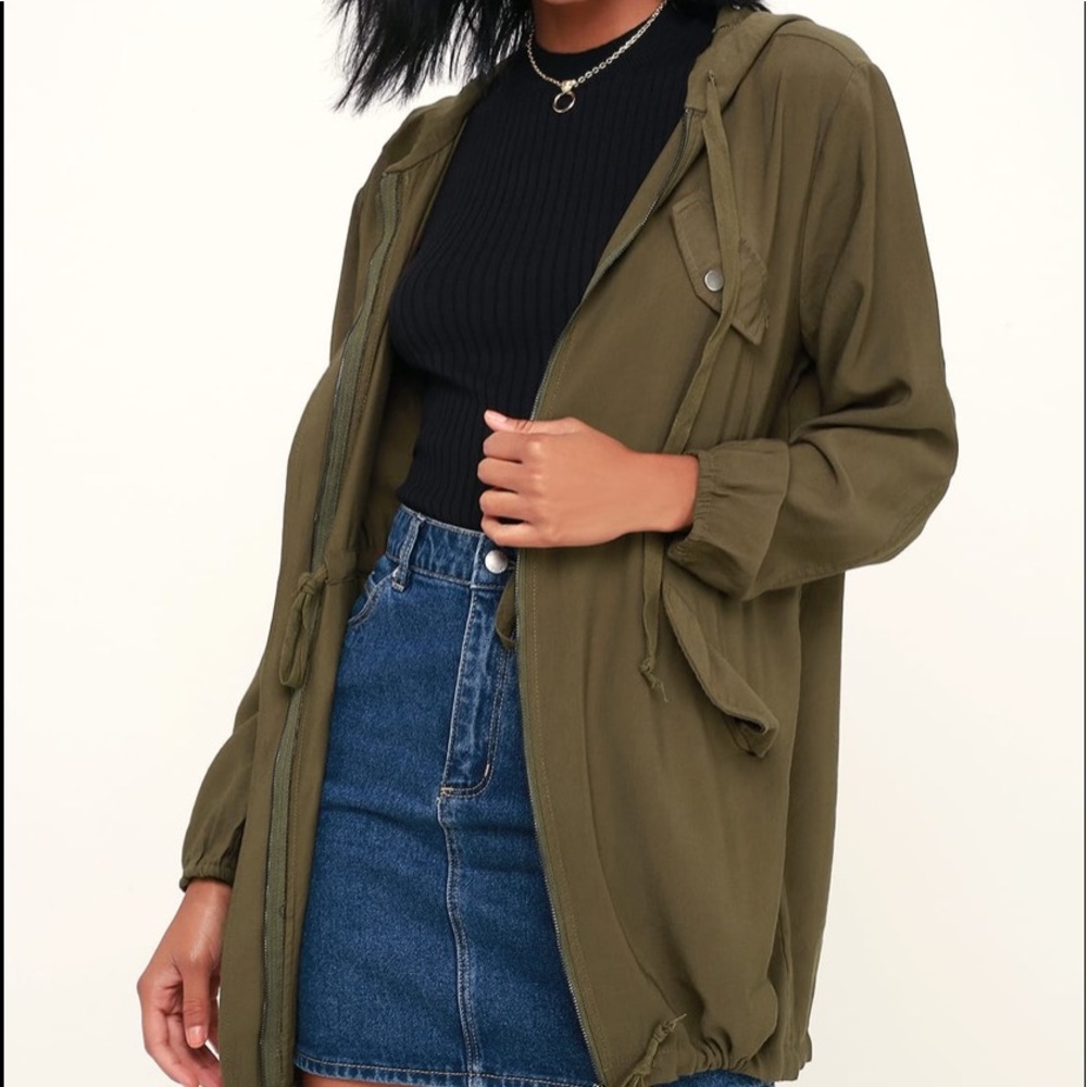 Green light jacket